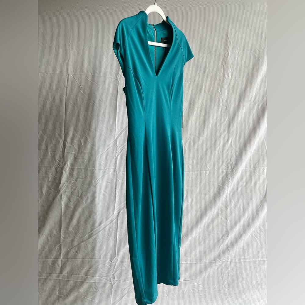 Alexia Admor Teal Midi Dress - Size M - NWT Nordstrom Sample Sale
